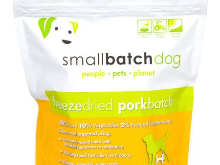 Small Batch - Pork Sliders - Freeze-Dried Dog Food - 14oz Discount