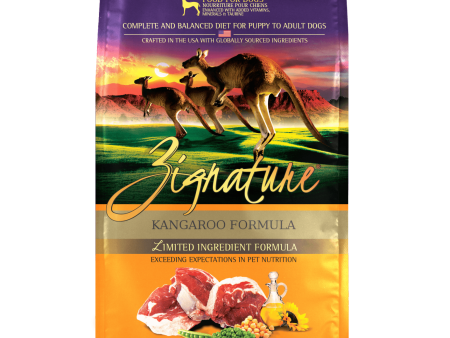 Zignature - Kangaroo Formula - Dry Dog Food - Various Sizes For Cheap