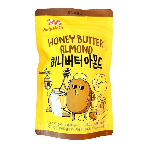 Honey Butter Almond HUTSHOLIC 180g For Sale