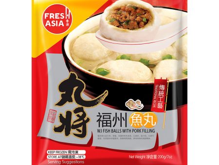 WJ Fish Ball With Pork Filling FRESHASIA 200g Online now