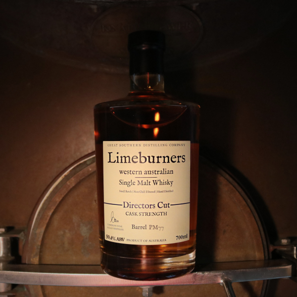 Limeburners Single Malt Whisky Directors Cut - Ale Cask 59.4% (AWARD PM77) - 700ML For Cheap