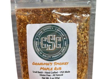 Grandma s Smokey Maple Rub For Cheap