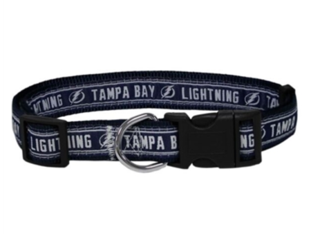 Pets First - Tampa Bay Lightning Dog Collar Sale