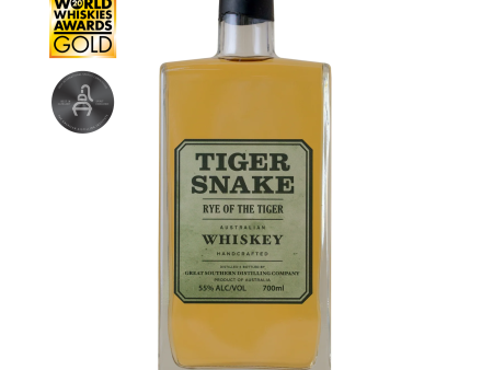 Tiger Snake Rye of the Tiger Whiskey 55% (R4 AWARD) - 700ml For Cheap