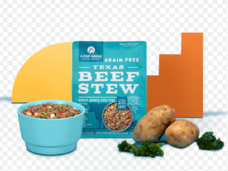 A Pup Above - Texas Beef Stew - Gently Cooked Dog Food - Various Sizes (Local Delivery Only) Online now