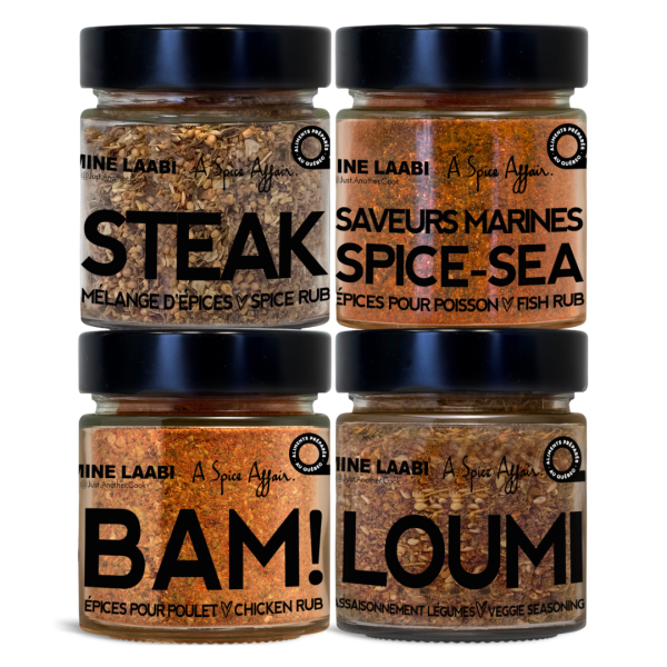 LE CHEF 4-PACK BY AMINE LAABI SPICE SET Online Sale