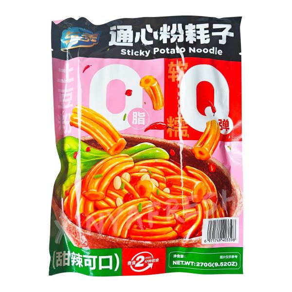 Sticky Potato Noodle Sweet & Spicy Flavor YUMEI 270g Discount