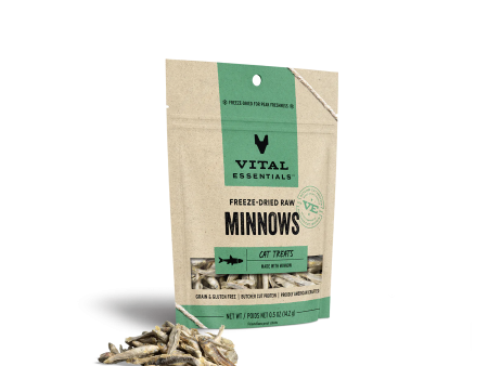 Vital Essentials - Freeze-Dried Minnows Cat Treat Discount