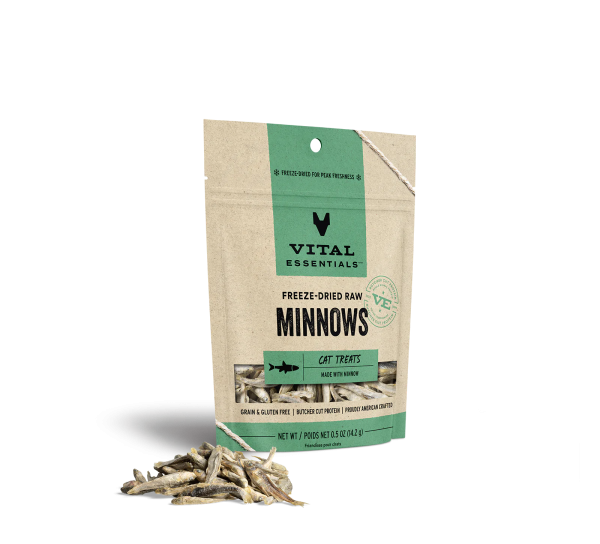 Vital Essentials - Freeze-Dried Minnows Cat Treat Discount