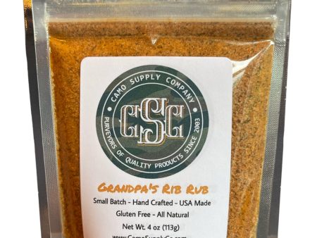 Grandpa s Rib Rub Hot on Sale