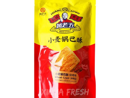 Wheat Crust BBQ Flavor HUANG LAO WU 170g on Sale