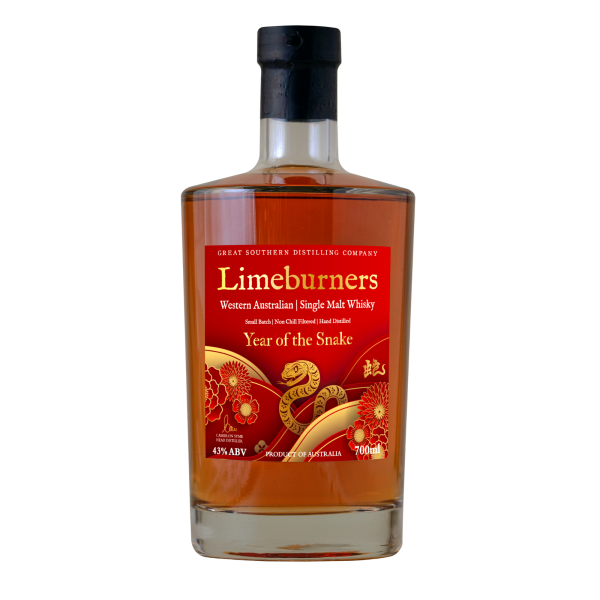 Limeburners Single Malt Whisky Tawny Cask Year of the Snake - 700ml For Discount