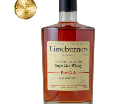 Limeburners Single Malt Whisky Port Cask Strength 61% (AWARD M676) Cheap