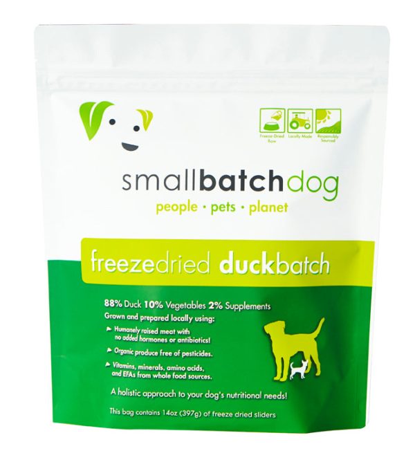 Small Batch - Duck Sliders - Freeze-Dried Dog Food - Various Sizes For Cheap