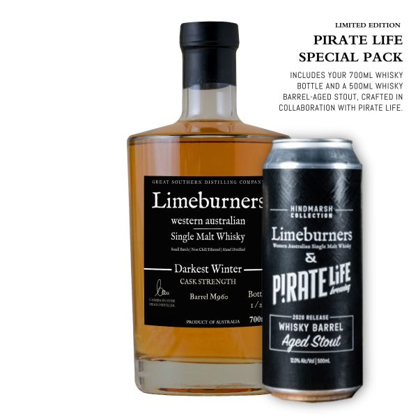 Limeburners Single Malt Whisky Darkest Winter 64.2% (M960) Online