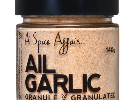 GARLIC GRANULATED 140 G (4.9 oz) For Discount