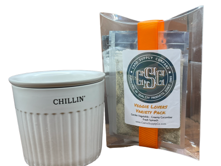 Veggie Lovers Dip Chiller Gift Set on Sale