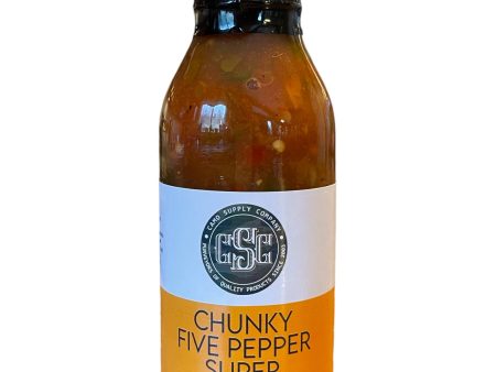 Chunky Five Pepper Super Hot Sauce Online Hot Sale