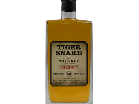 Tiger Snake Cask Strength Whiskey 62.1% (PSM187) - 700ml Discount