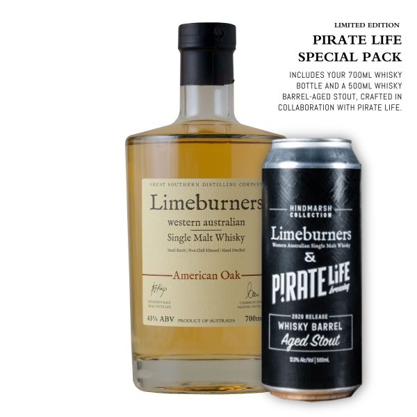 Limeburners Single Malt Whisky American Oak 43% For Sale