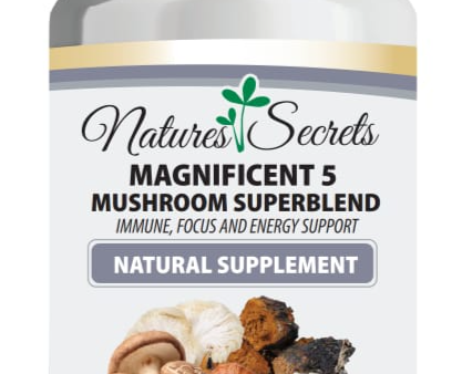 Magnificent 5 Mushroom Super Blend on Sale