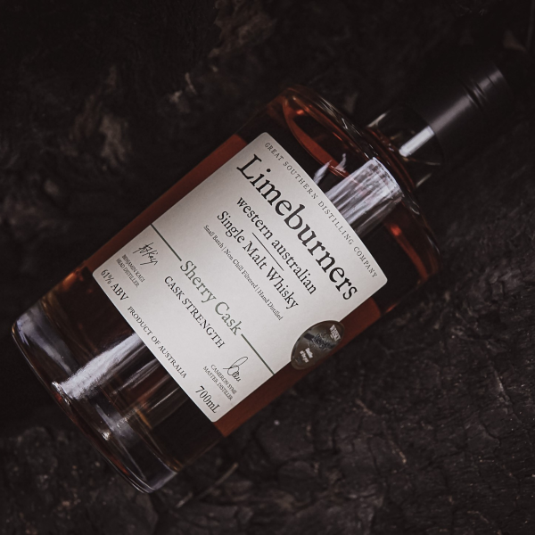 Limeburners Single Malt Whisky Sherry Cask Strength 61% Fashion