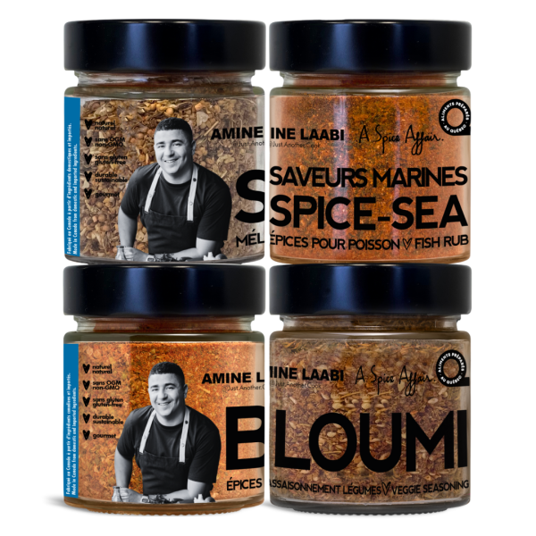 LE CHEF 4-PACK BY AMINE LAABI SPICE SET Online Sale