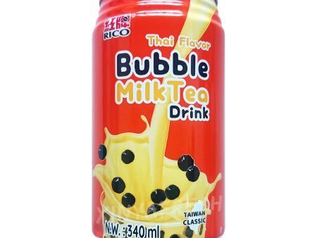 Bubble Milk Tea Drink Thai Flavo RICO 340ml Cheap