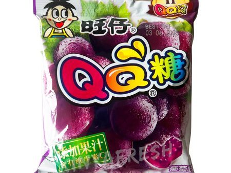 QQ Gummy Grape Flavor WANTWANT 70g Online now