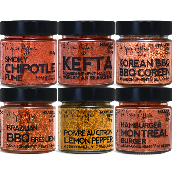 BURGER BAR 6-PACK SPICE SET Fashion