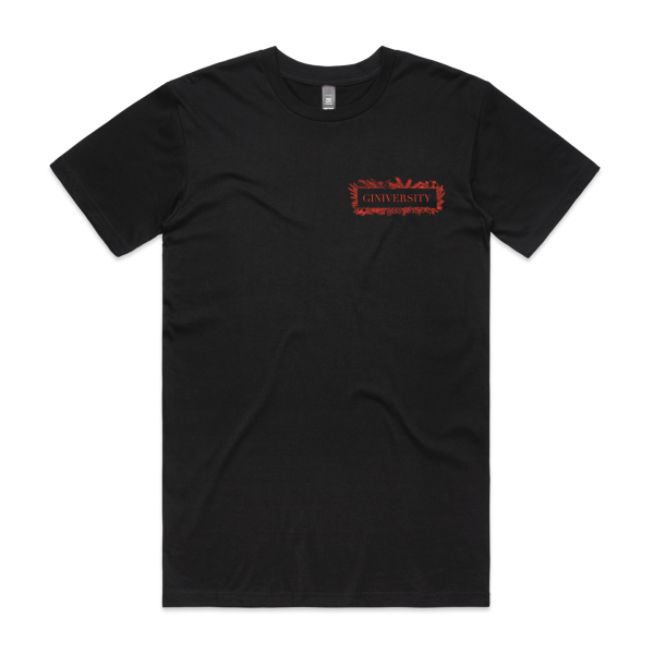 Giniversity Short Sleeve Tshirt (Black) Online Sale