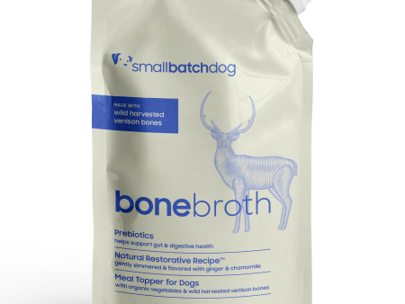 Small Batch - Shelf-Stable Venison Bone Broth Hot on Sale