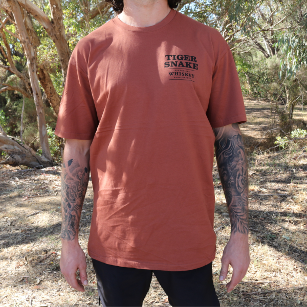 Tiger Snake Short Sleeve Tshirt (Clay) Online now