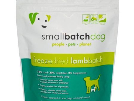 Small Batch - Lamb Sliders - Freeze-Dried Dog Food - 14oz on Sale