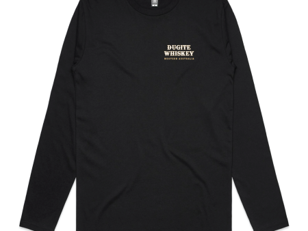 Dugite Long Sleeve Tshirt (Black) Fashion