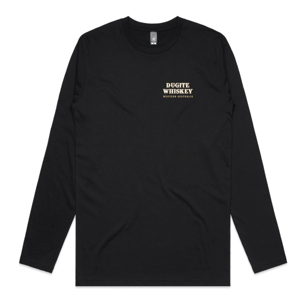 Dugite Long Sleeve Tshirt (Black) Fashion