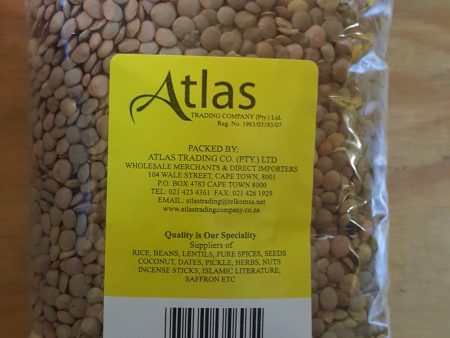 Brown Lentils (large) For Sale