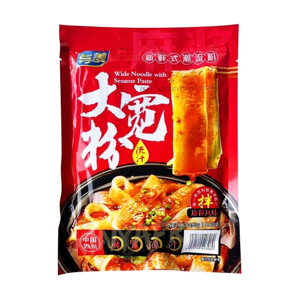 Wide Noodle With Sesame Paste YUMEI 280g Hot on Sale