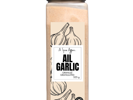 GARLIC GRANULATED 525 G (18.5 oz) Hot on Sale