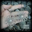 Snowflake gauged earrings-Christmas earrings Cheap