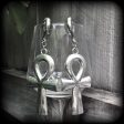 Ankh gauged earrings-Ear hangers Fashion