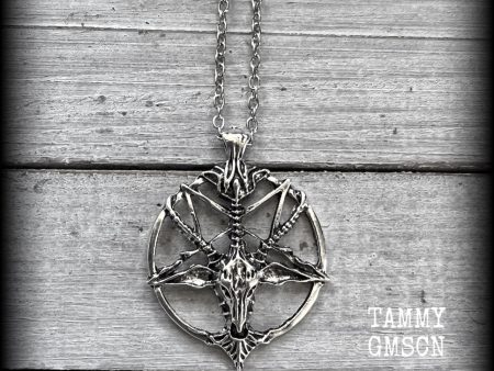 Baphomet necklace Hot on Sale