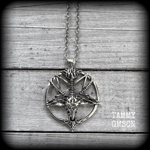 Baphomet necklace Hot on Sale