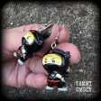 Ninja earrings-Kawaii earrings For Discount