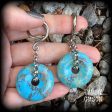 Turquoise gauged earrings-Gemstone gauges Online Sale