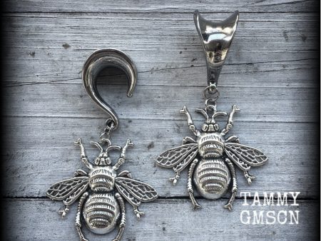 Bee ear hangers-Insect ear weights Discount