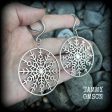 Snowflake gauged earrings-Christmas earrings Cheap