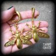 Wasp earrings-Insect gauged earrings For Sale