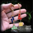 Tetris earrings-Ear hangers Hot on Sale