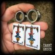 The Hanged Man-Tarot card tunnel earrings Fashion